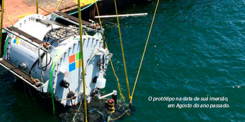 Microsoft testa instalação de data centers no fundo do mar