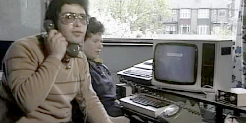 Veja como eram as conexões de 'internet' em 1984